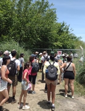 El barrio ilegal 'Puerto Nizuc' le pone candado y reja al bosque ribereño de Hudson