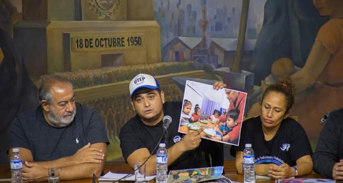 Opinión: Trabajo y comunidad, por Alejandro "Peluca" Gramajo, Secretario General de la UTEP