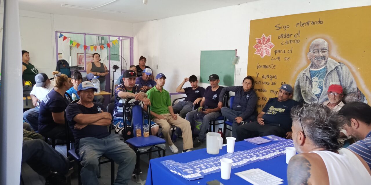 Evita Quilmes participó en reunión de Narcóticos Anónimos