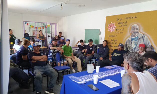 Evita Quilmes participó en reunión de Narcóticos Anónimos