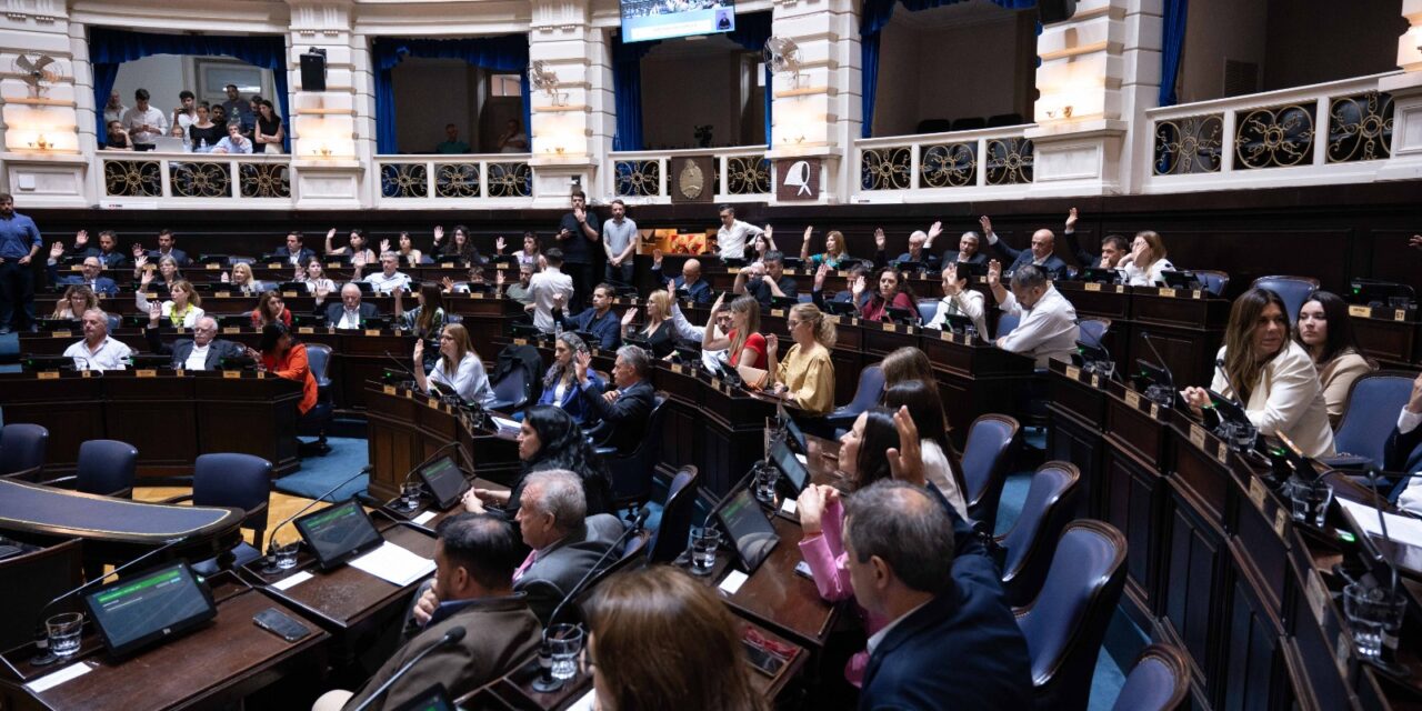 La Cámara de Diputados de la Provincia de Buenos Aires dio media sanción a la Ley de Financiamiento