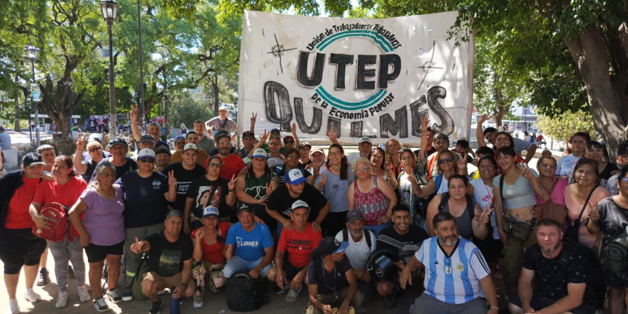 La UTEP-QUILMES se reunió en Asamblea frente a la Estación