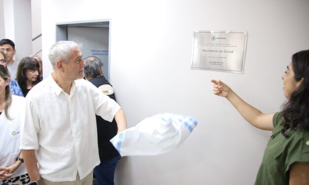 Ferraresi inauguró la nueva sede de la Secretaría de Salud de Avellaneda