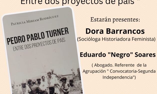 Presentan el libro "Pedro Pablo Turner, entre dos proyectos de país" en Lomas de Zamora