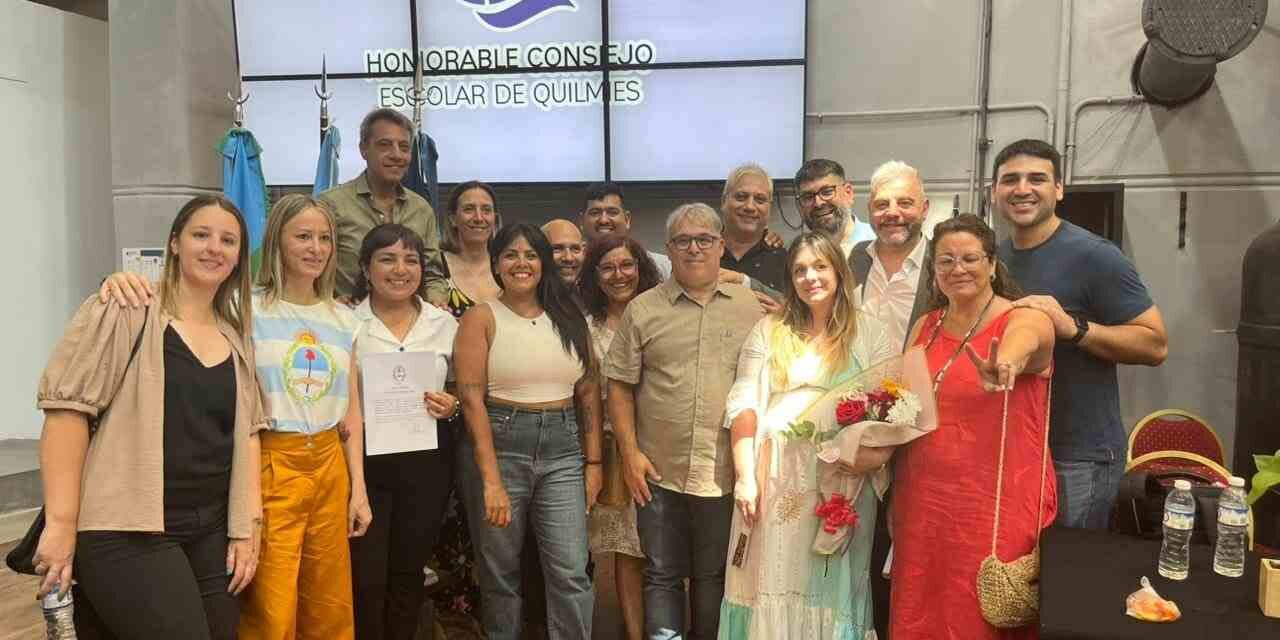 Asumieron las autoridades del Consejo Escolar de Quilmes