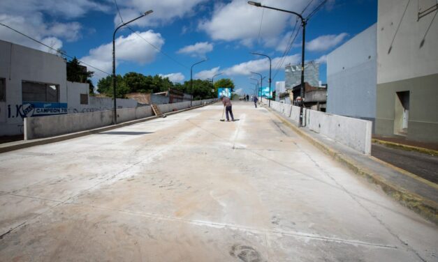 Sigue la reconstrucción del Puente 14 de Agosto