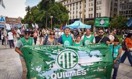 ATE Bonaerense participó de la jornada "Derechos Humanos en Movimiento"