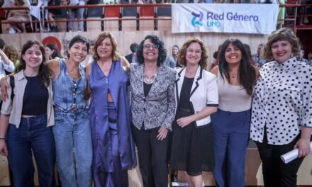 Mayra Mendoza en la asunción de las nuevas autoridades de la UNQ