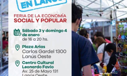 Llega potra edición de "Hecho en Lanús", la feria de la Economía Social y Popular