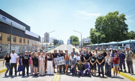 Puente 14 de Agosto a nuevo: “Nos votaron para mejorar el espacio público con gestión y nuestro único objetivo es cumplirles”, dijo Mayra