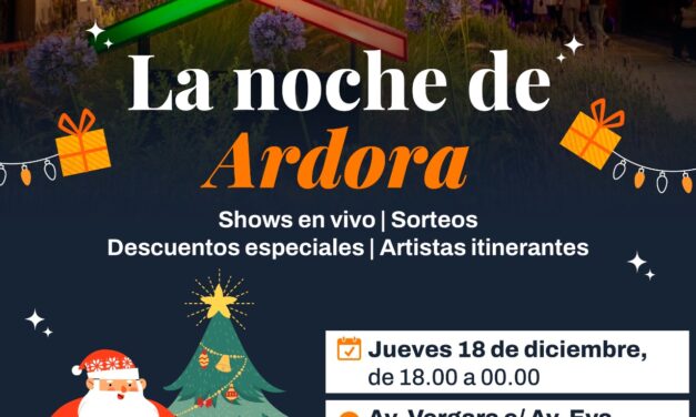 Se viene "La Noche de Ardora" en Ranelagh
