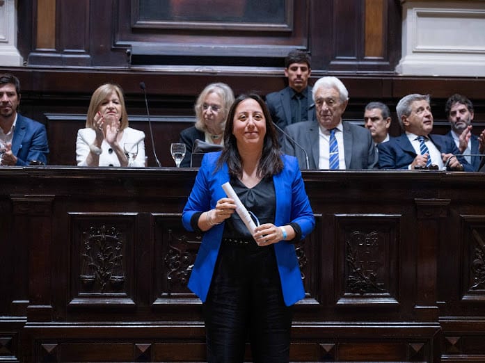La quilmeña María Sotolano juró como diputada provincial por el PRO