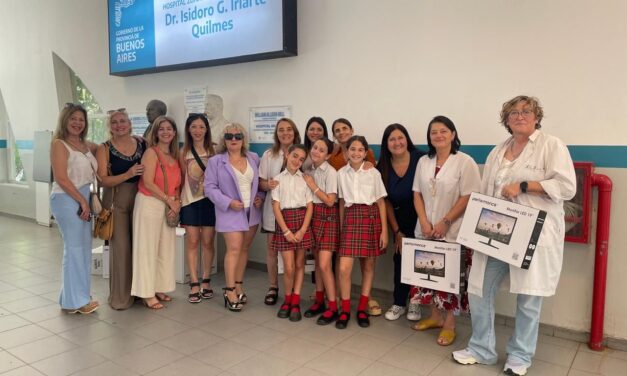 La Cooperadora del Hospital de Quilmes y el Colegio San Jorge unidos por la solidaridad