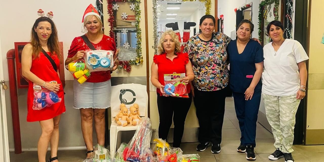 La Cooperadora del Hospital de Quilmes llevó alegría y esperanza en Navidad