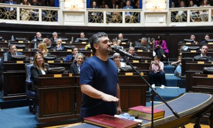 Los diputados electos por Fuerza Patria prestaron juramento en la Cámara de Diputados de la Provincia