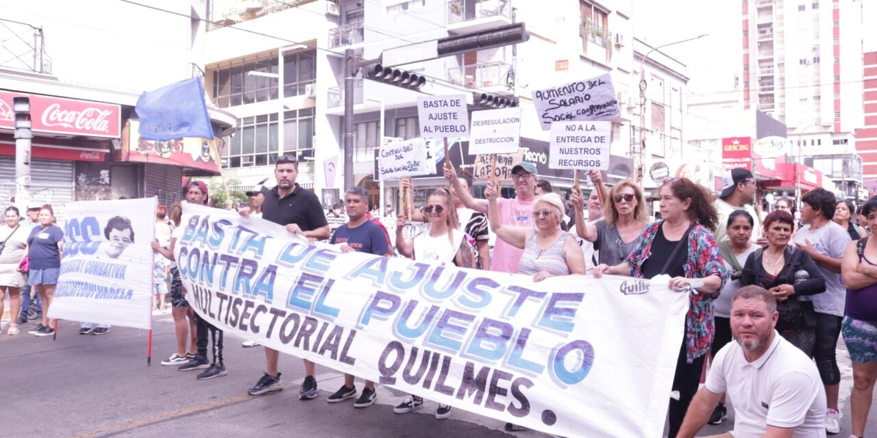 Solidaridad de la Multisectorial Quilmes se solidariza con los despedidos de Sealed Air