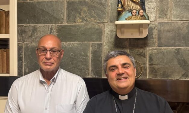 Encuentro clave entre el Obispo de Avellaneda y Yacoy: Iglesia y Estado en diálogo por los Derechos Humanos