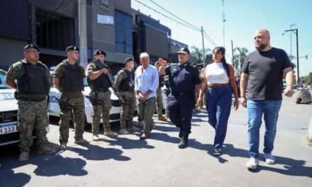 Operativo de saturación vehicular en Quilmes