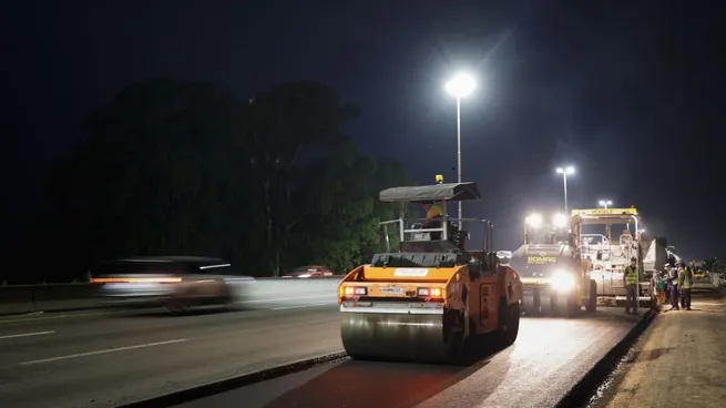 En marcha el cuarto carril de la autopista Buenos Aires-La Plata