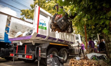 Intenso operativo municipal de "Recolección de Residuos Voluminosos"