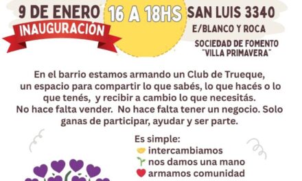 El Trueque en tu Barrio": Abre otro NODO en Quilmes, lo que demuestra la crisis en varios sectores.