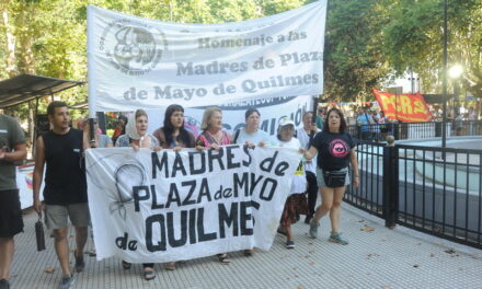 Otra Ronda de las Madres de Plaza de Mayo de Quilmes, a 50 años del golpe del '76