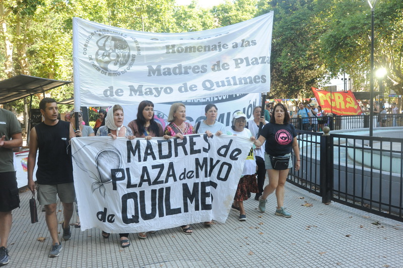Otra Ronda de las Madres de Plaza de Mayo de Quilmes, a 50 años del golpe del '76