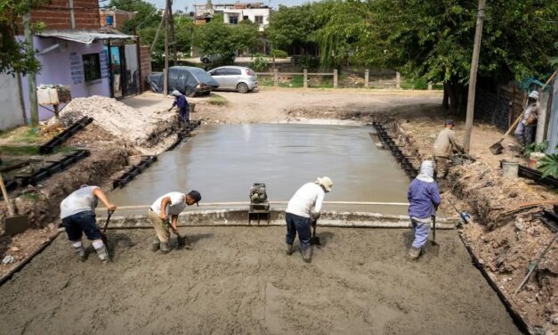Más obras de pavimento en La Primavera y Kolynos de Quilmes Oeste