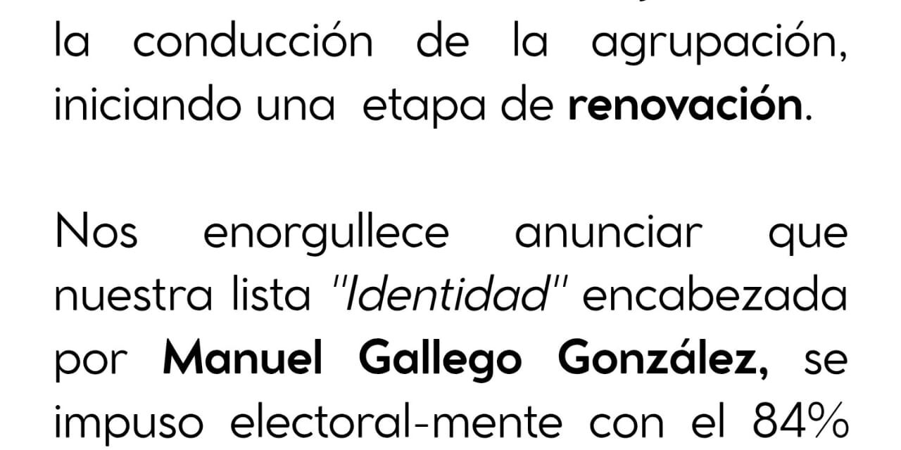Tras más de 20 años, la linea fundadora de Identidad Roja retomó la conducción de la agrupación iniciando una etapa de renovación