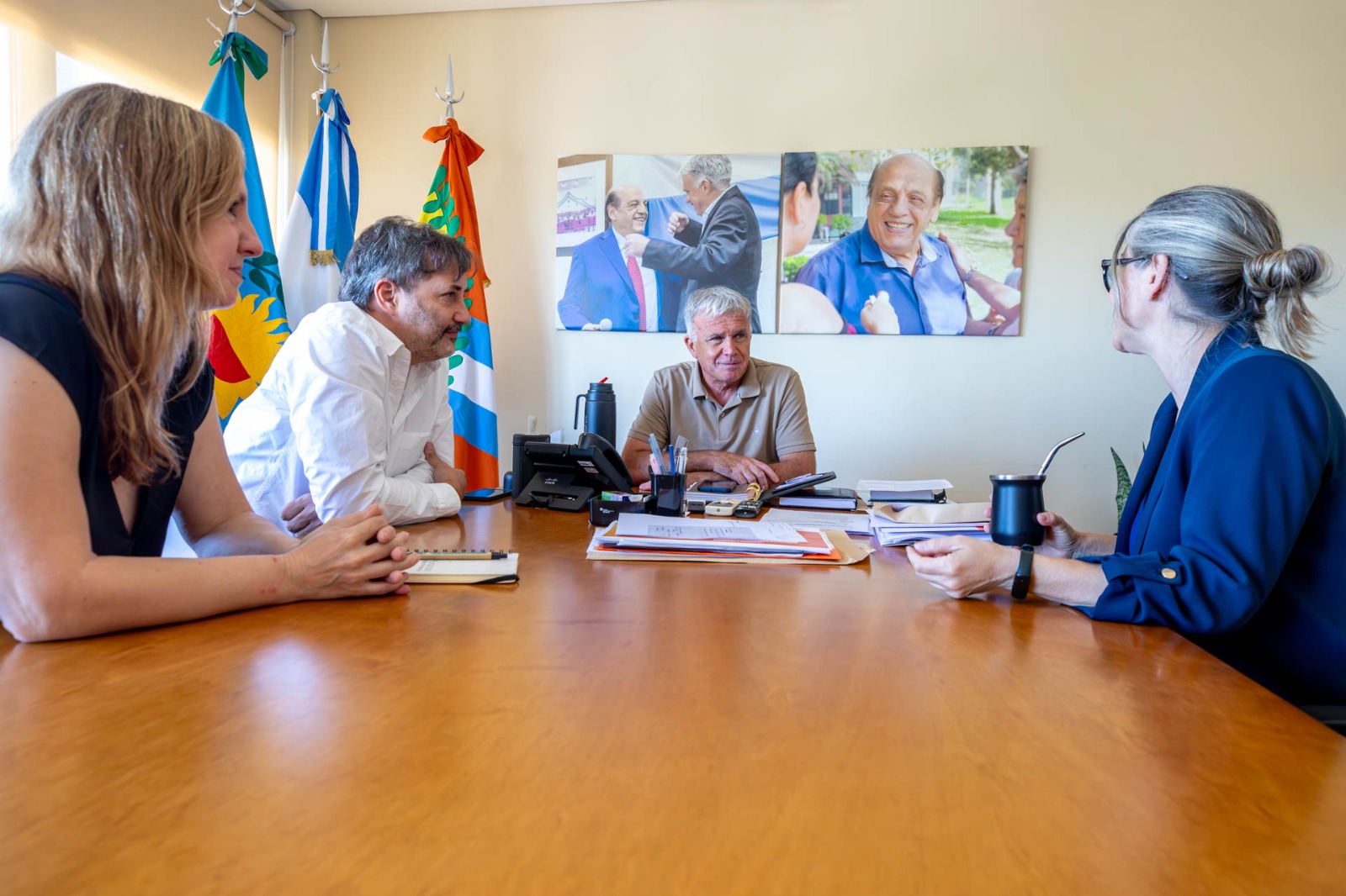 Avanza la articulación entre el Municipio de Berazategui y la Fundación ...