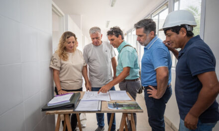 Carlos Balor recorrió la ampliación del Centro de Salud N° 17 e Villa España