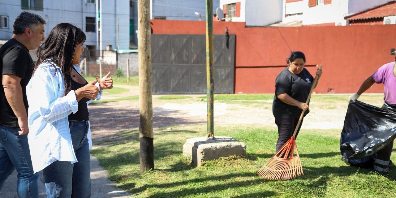 Nuevo operativo de limpieza en el Barrio Papelero de Quilmes Oeste