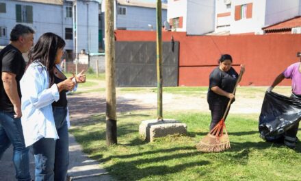 Nuevo operativo de limpieza en el Barrio Papelero de Quilmes Oeste