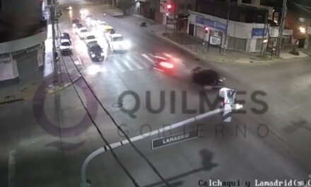 VIDEO DEL BRUTAL CHOQUE EN CADENA EN QUILMES