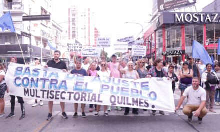 Fuerte Comunicado de la Multisectorial Quilmes sobre la Reforma Laboral