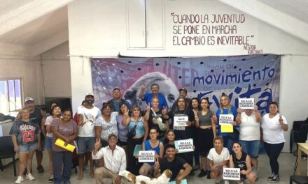 Plenario militante del Movimiento Evita de Quilmes