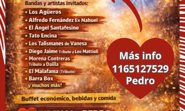 Festival Solidario “Todos x Pedro”