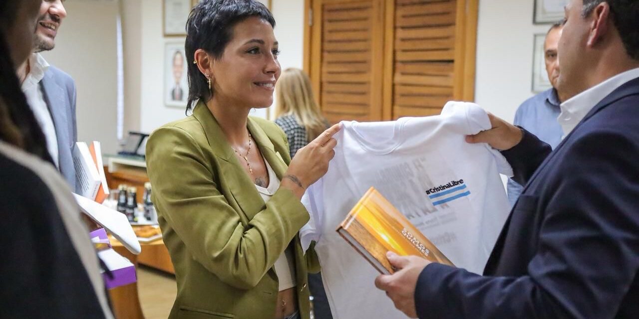 Mayra Mendoza gestiona fondos para obras hídricas en Brasil