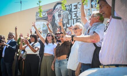 Mayra Mendoza, Eva Mieri y el Ministro de DDHH inauguraron la puesta en valor integral del ex centro clandestino de detención Puesto Vasco