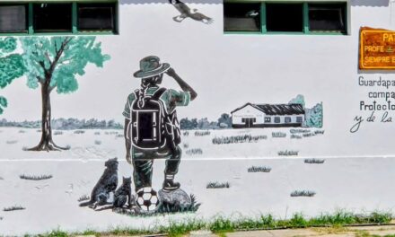 Los Guardaparques del Parque Pereyra Iraola homenajearon a Alba Ale