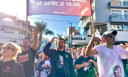 Agustín Balladares participó de los actos a 50 años del último golpe de Estado