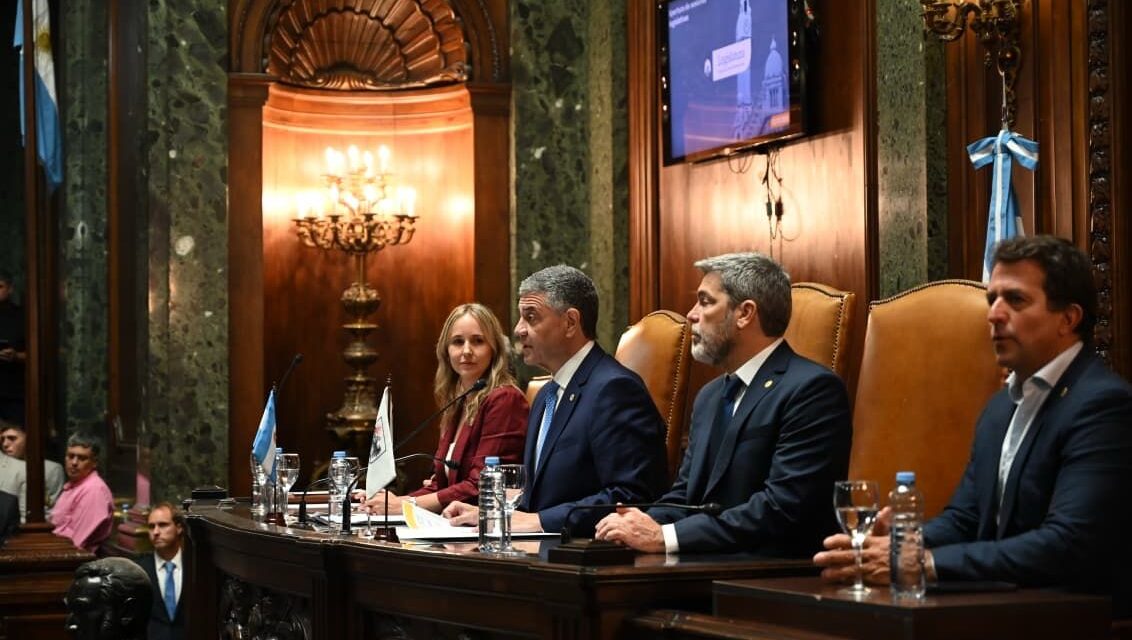 Jorge Macri ratificó su compromiso con el orden y la seguridad, y quiere impedir que "la gente viva en la calle"