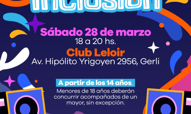 Se desarrollará en Lanús otro Baile por la Inclusión, organizado por la Comuna