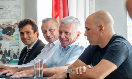 El intendente Carlos Balor se reunió con empresarios del Parque Industrial Plátanos