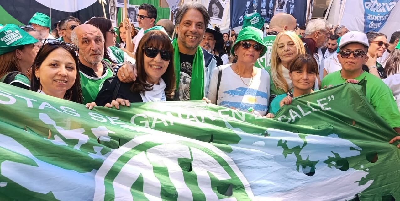 ATE Quilmes en Plaza de Mayo
