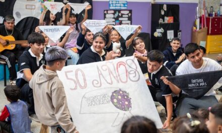 Emotiva jornada por la Memoria en Bernal Oeste