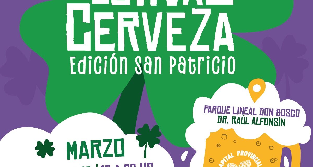 Se viene un finde de Festival de la Cerveza en el Parque Lineal de Don Bosco