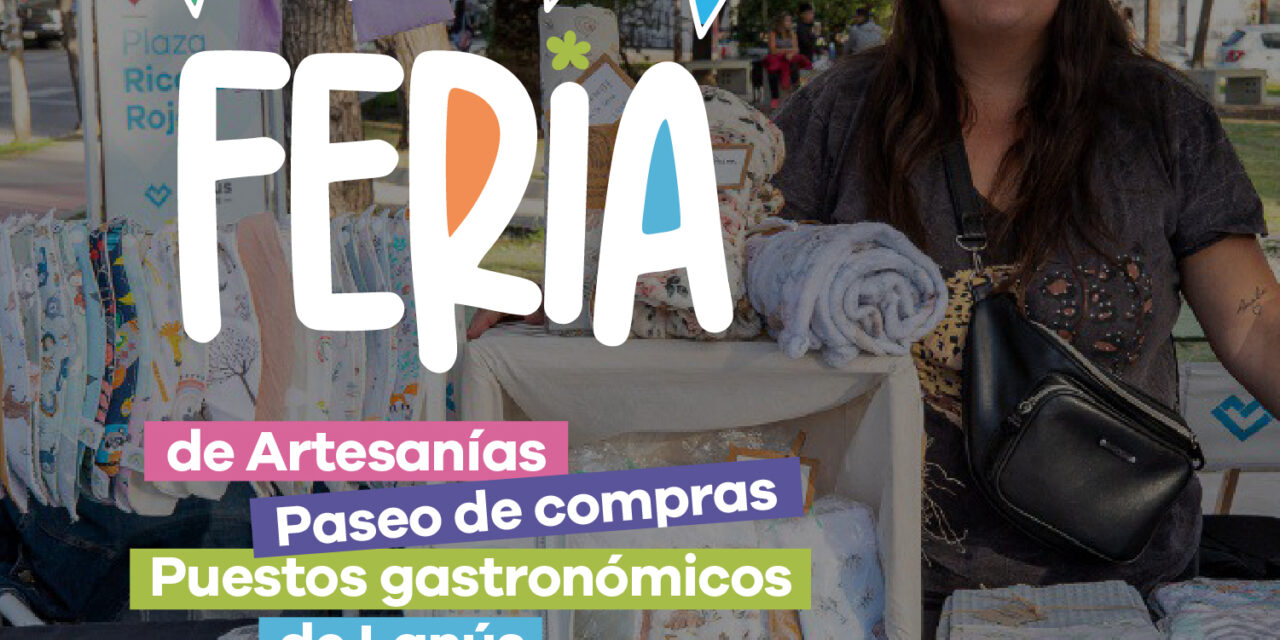 Otra edición de las Ferias de las Artesanías llega a Lanús