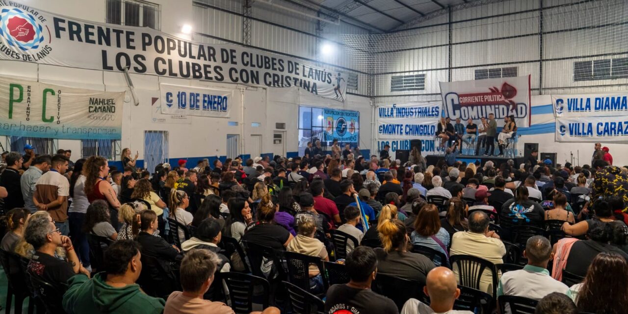 En Lanús se lanzó la Corriente Política Comunidad