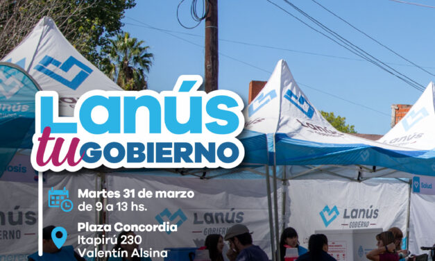 Nueva Edición del Operativo "Lanús Tu Gobierno" en Valentín Alsina